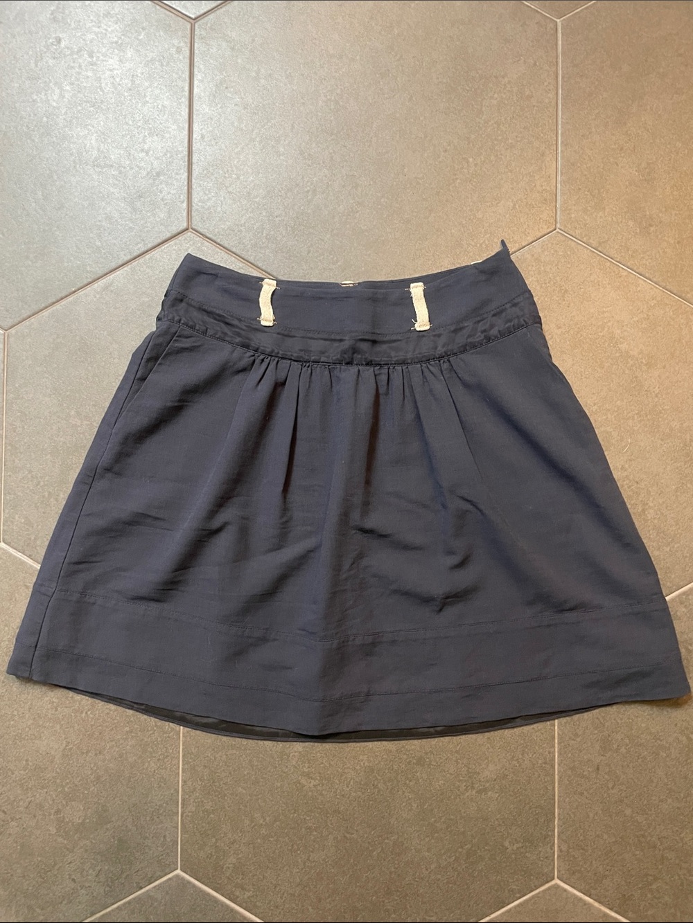 Hugo BOSS ORANGE Classic Navy A-Line Women's Skirt 8